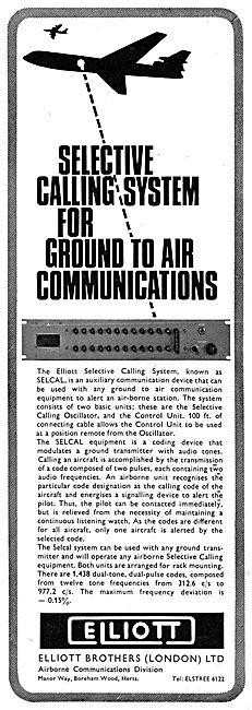 Elliott Brothers SELCAL System                                   