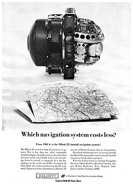 Elliott E5 Inertial Navigation System 1965                       