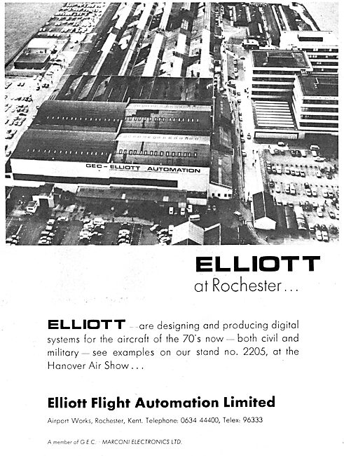 Elliott Flight Automation - Rochester                            