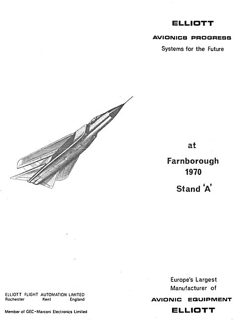 Elliott Flight Automation Avionics 1970                          