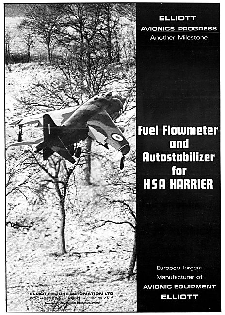 Elliott Flight Automation - Fuel Flowmeter - Autostabilizer      