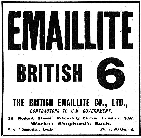 British 6 Emaillite Aviation Dope                                