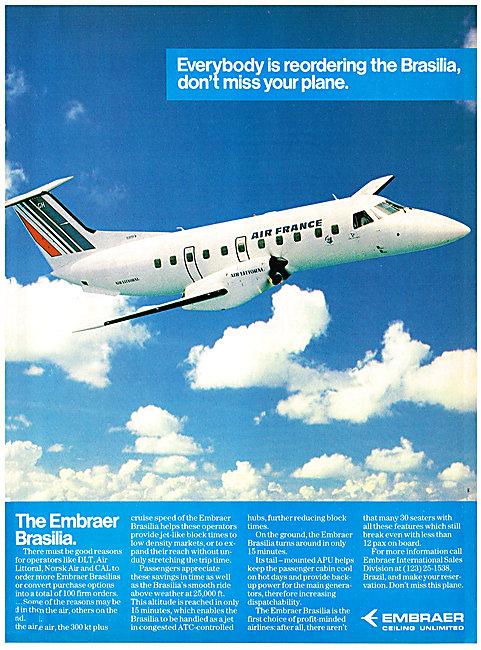 Embraer Brasilia                                                 