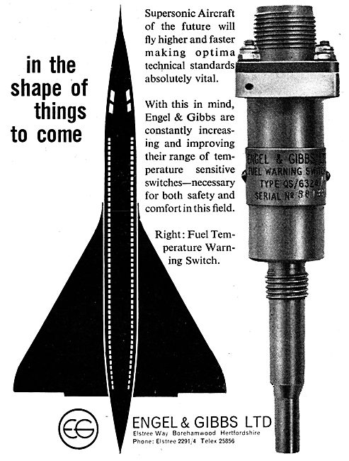 Engel & Gibbs Switches For Aircraft                              