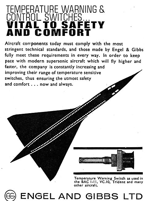 Engel & Gibbs Switches For Aircraft                              