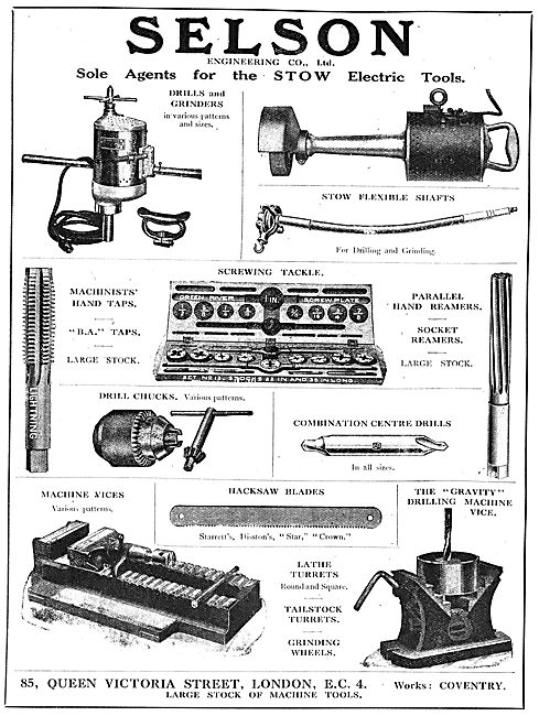 Selson Engineering Co. Machine Tools For The Aircraft Industry   