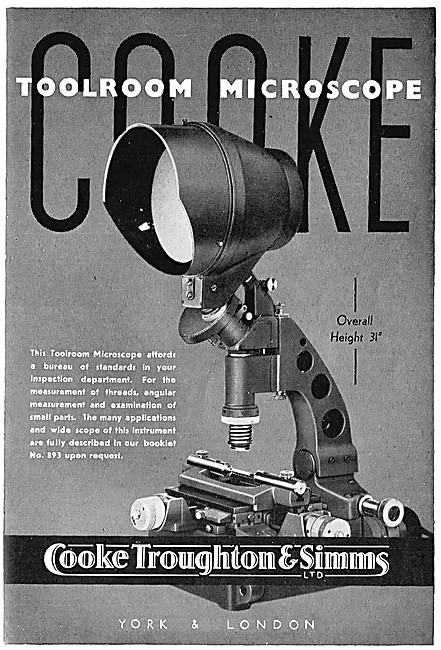 Cooke Toolroom Microscope                                        