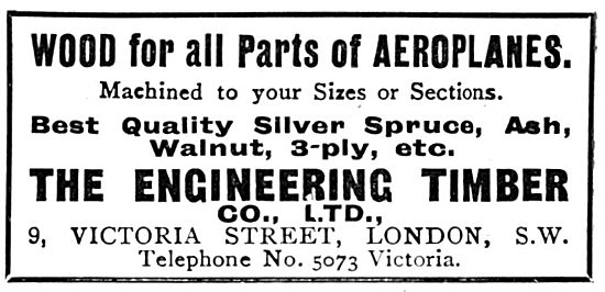 The Engineering Timber Co - Wood For Aircraft Constructors       