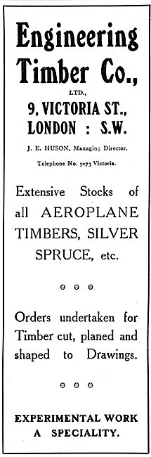 The Engineering Timber Co - Wood For Aircraft Constructors       