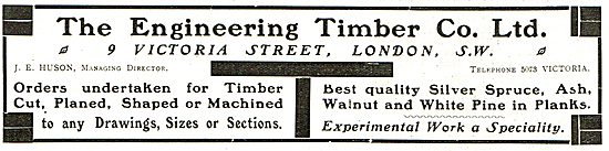 The Engineering Timber Co - Wood For Aircraft Constructors       