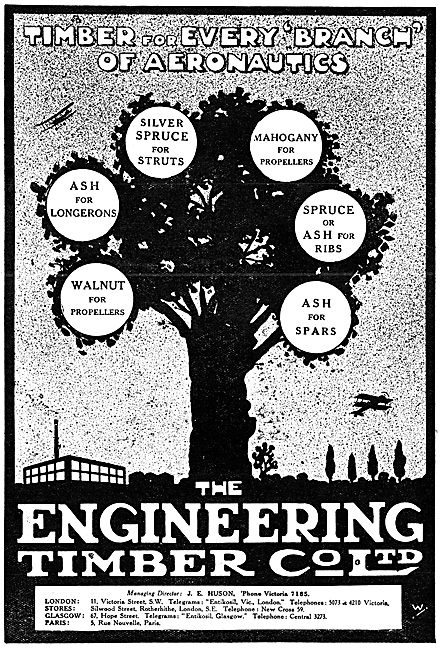 The Engineering Timber Co - Wood For Aircraft Constructors       