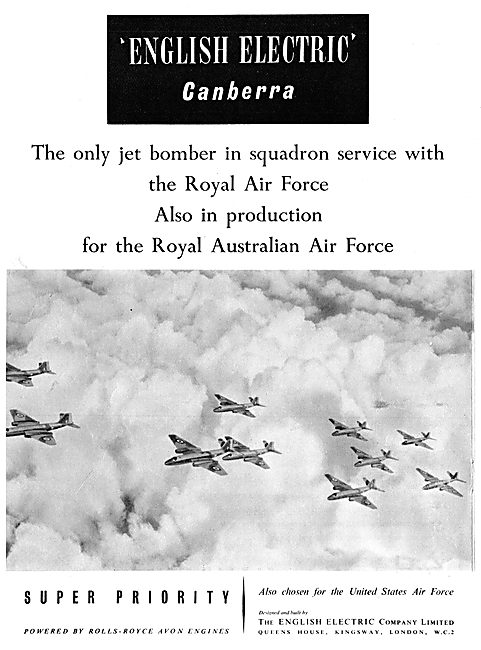 English Electric Canberra - RAAF                                 