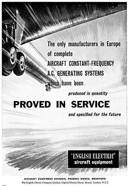 English Electric A.C. Power Generating Systems                   