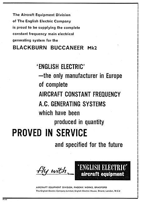 English Electric Aircraft Equipment                              