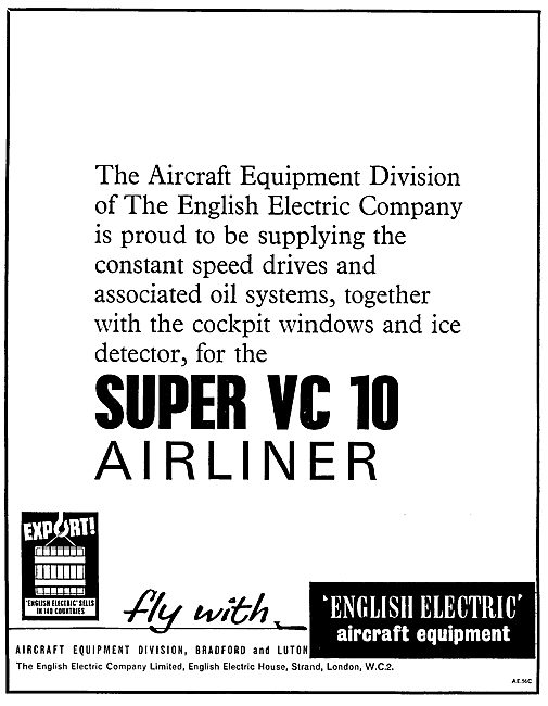 English Electric Aircraft Components                             