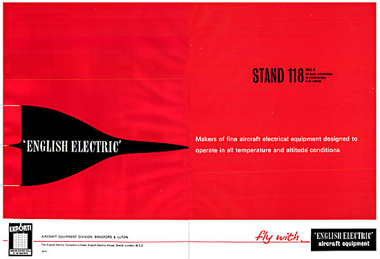 English Electric Aircraft Electrical Components                  