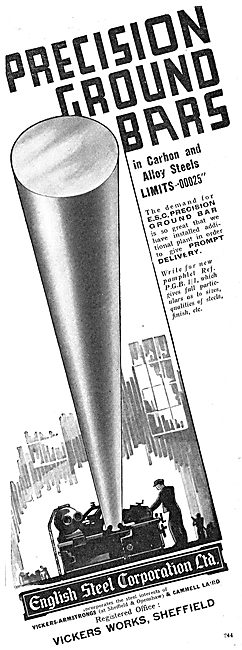 English Steel - Precision Ground Bars In Carbon Alloy Steels     