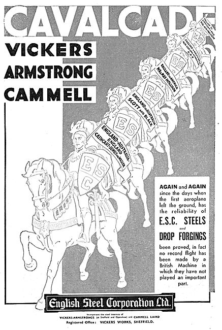 English Steel - ESC Steels & Drop Forgings: Vickers Cammell      