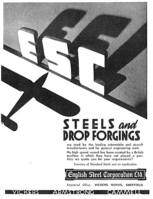 English Steel : Vickers Armstrong Cammell                        