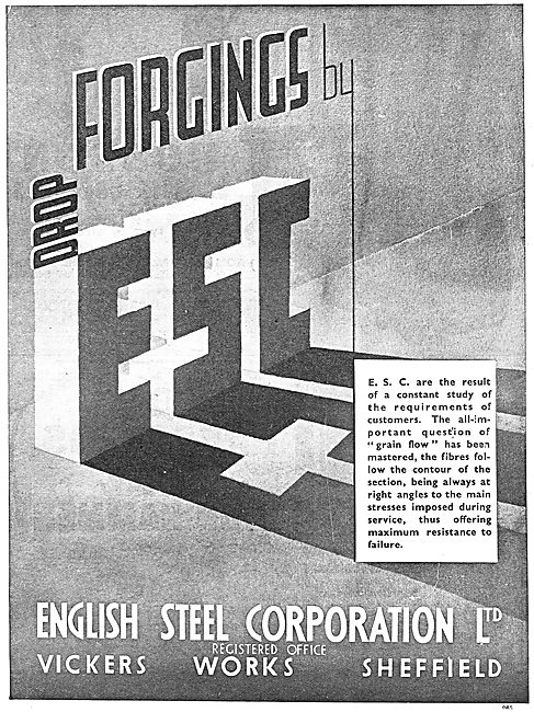 English Steel. ESC Drop Forgings                                 