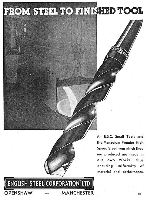 English Steel Corp:  Twist Drill Bits                            