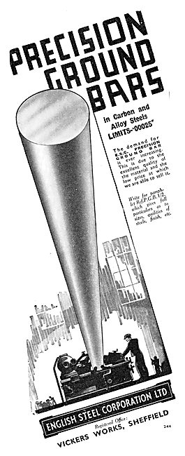 English Steel Precision Ground Bars In carbon & Alloy Steels     