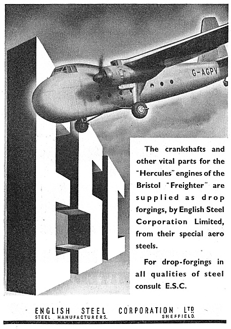 E.S.C. English Steel Corporation. Drop Forgings & Special Steels 