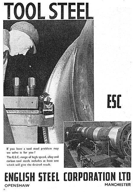 English Steel Corporation ESC Tool Steels                        