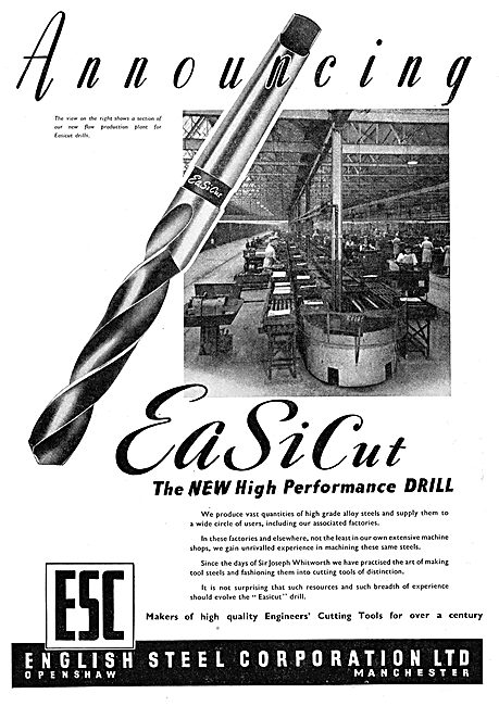 English Steel  ESC Easicut Twist Drills                          