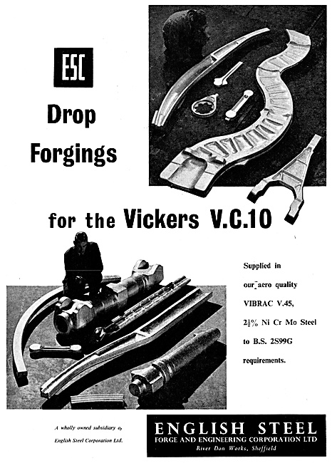 ESC English Steel Drop Forgings 1960                             