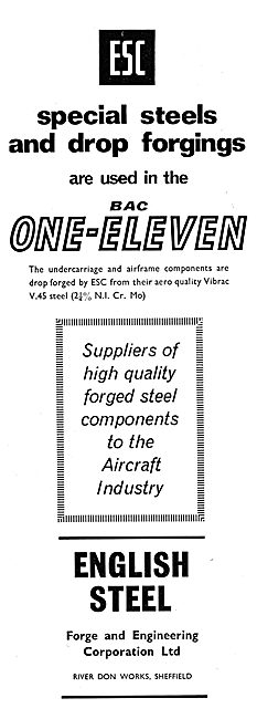 English Steel ESC Drop Forgings 1965                             