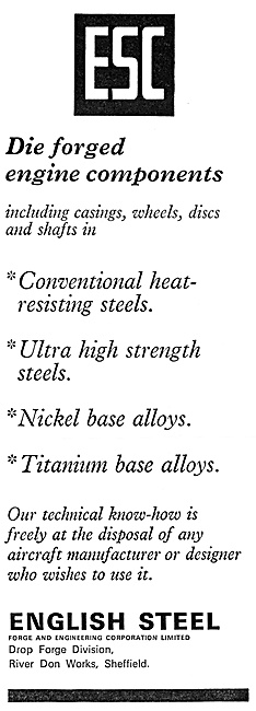 ESC English Steel Die Forged Components                          