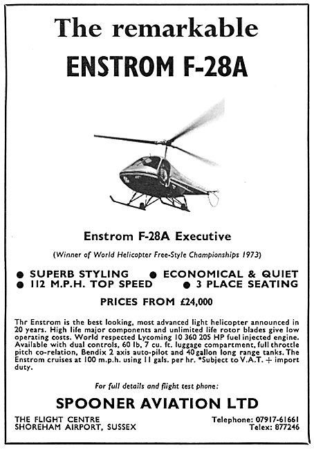 Enstrom F-28A Executive                                          