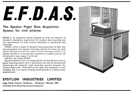 Epsylon EFDAS Flight Data Acquisition System                     