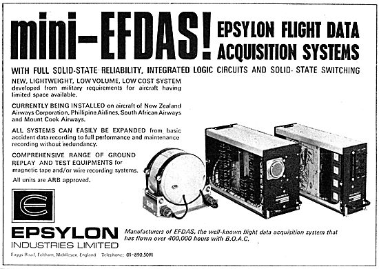 Epsylon Flight Data Acquisition Systems - Mini EFDAS             