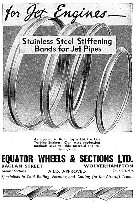 Equator Wheels & Sections - Stiffening Bands                     