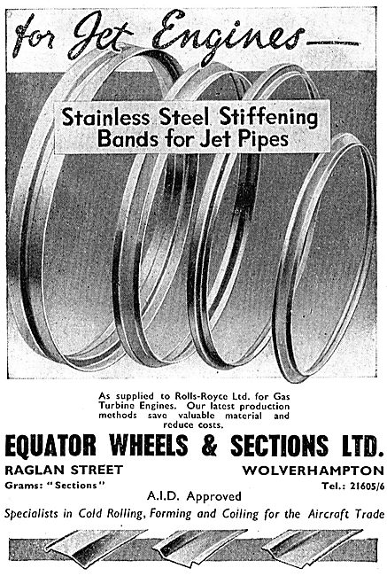 Equator Wheels & Sections - Stainless Steel Stiffening Bands     