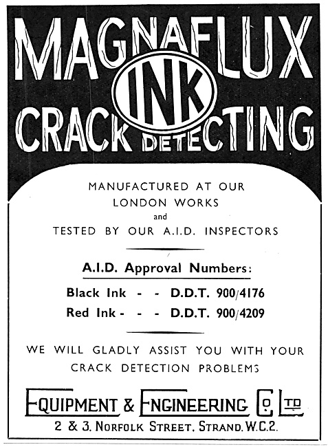 Equipment & Engineering Co - NDT Magnaflux Crack Detection       