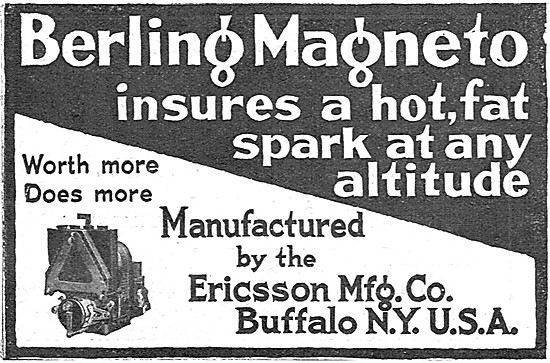 Ericsson Berling Magnetos.                                       