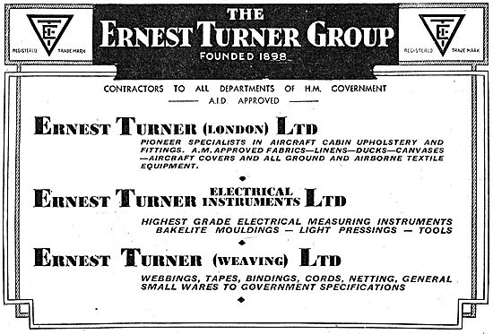 The Ernest Turner Group - Aircraft Components & Instruments      