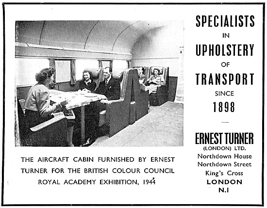 Ernest Turner Aircraft Cabin Furnishings & Upholstery            