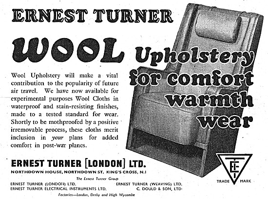 Ernest Turner Wool Upholstery                                    