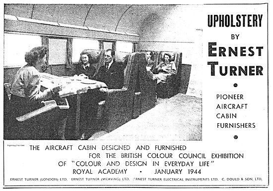 Ernest Turner Aircraft Cabin Upholstery                          