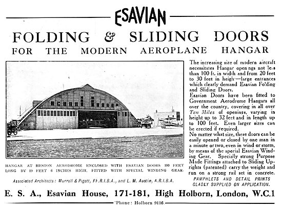 Esavian Hangar Doors                                             