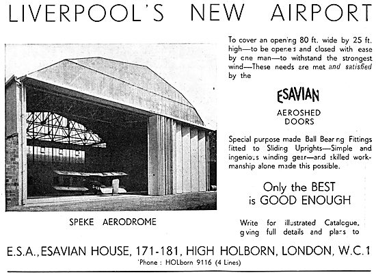 Esavian Hangar Doors 1933                                        