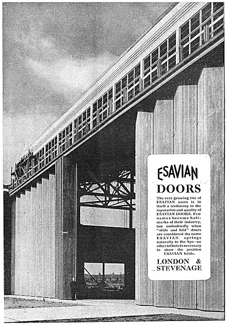 Esavian Folding & Sliding Doors For Aircraft Hangars             