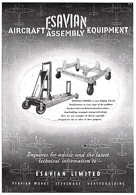 Esavian Aircraft Assembly Equipment                              