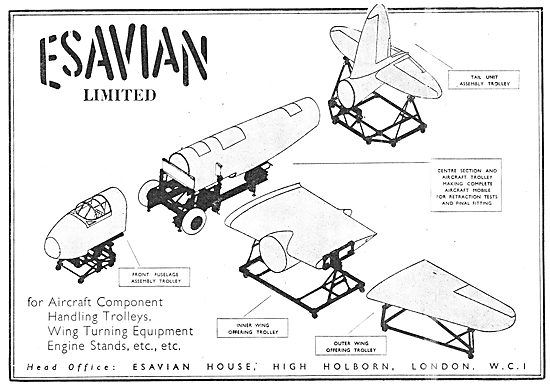 Esavian Aircraft Assembly Equipment                              