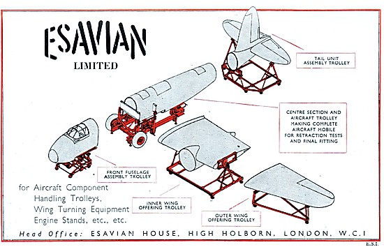 Esavian Ground Equipment & Component Stands                      