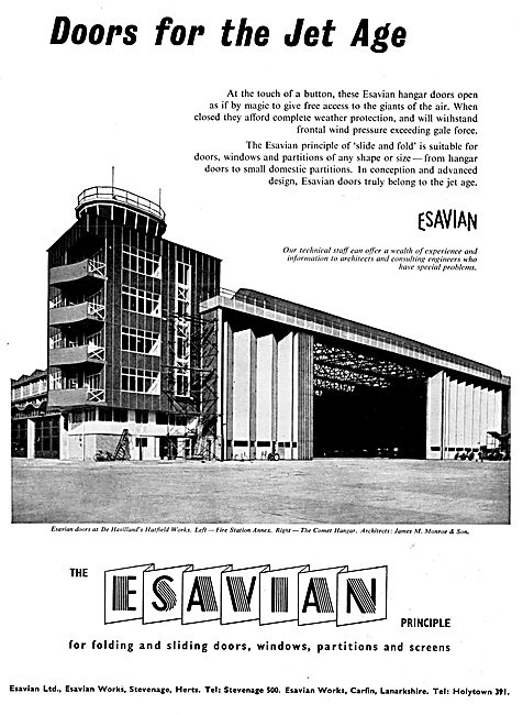 Esavian Hangar Doors 1957                                        